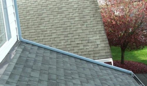 downspout extension connects gutter