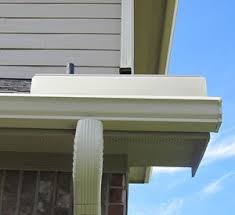 Downspout Extensions Connect Upper Level To Lower Level Gutters