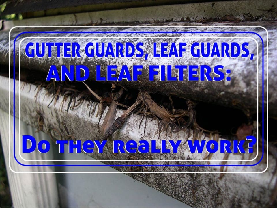 do leaf filter gutter guards work