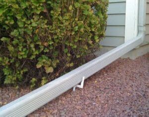 gutter downspout goalpost