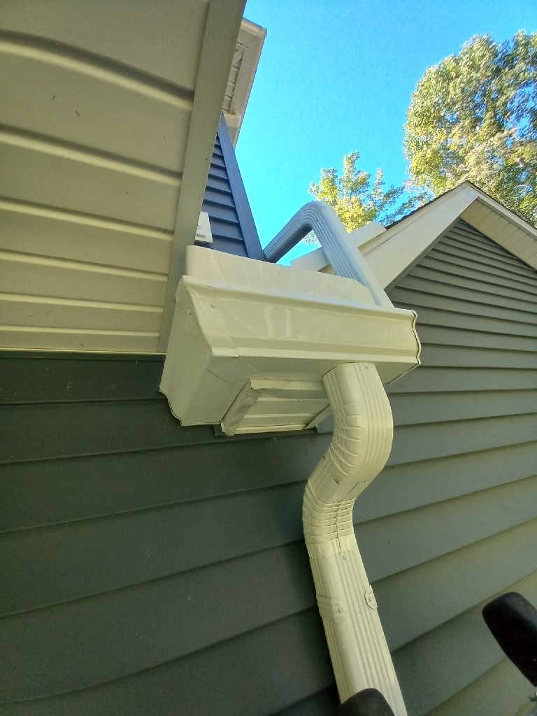 gutter splash guard