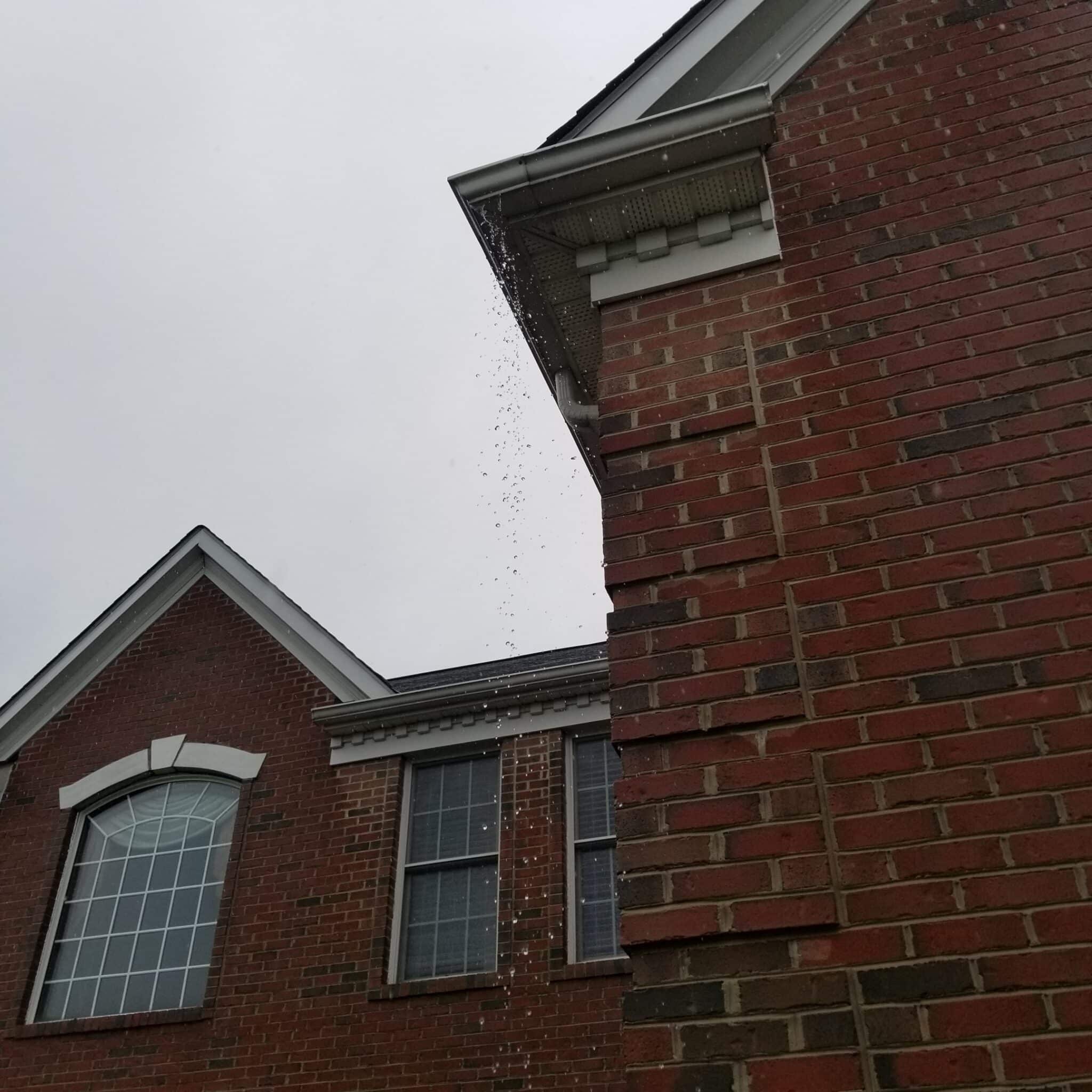 Miter Leaks Why Do Gutter Corners Leak? My Gutter Pro