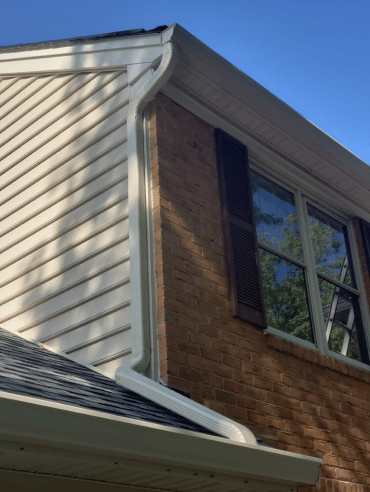 upper downspout extension